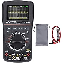 Oscilloscopio Digitale HANMATEK HO52 - Multimetro 2 In 1, Schermo 3.5'', Doppio Canale 50MHz | Per Elettronica E Riparazioni - Foto 9