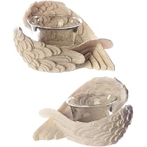 JOVIVI Collana Con Ali D'angelo In Pietra Naturale – Ciondolo In Cristallo Inciso Per Reiki, Meditazione E Guarigione – Regalo Unisex