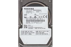 Toshiba MK8050GAC, A0/TE104A, HDD2G14 L ZK01 T, 80GB IDE 2.5 Hard Drive