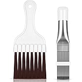 Kit De 3 Peignes à Ailettes Pour Nettoyage Climatiseur, Réfrigérateur, Radiateur - En Acier Inoxydable Et Plastique