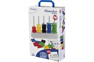 MINILAND Abaque Formes Et Couleurs Assortis 100 pièces