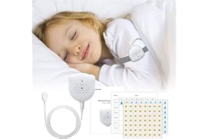 FENCY Bettnässen Alarm Wiederaufladbare Vibrationen Enuresis Potty Training Pager Bett Wettern Sounds für Tiefschlaf Kinder, Der ton kann sich regulieren, Unerwartete geräusche