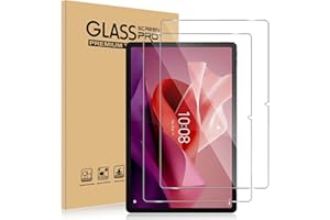 ELYCO Pellicola Protettiva Compatibile con Lenovo Tab P12 (12,7 Pollici, Modell 2023), 2 Pezzi Vetro Temperato, 9H Durezza Anti Graffio, Anti-Olio/Anti-Impronta Niente Bolle Schermo Pellicola