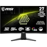 MSI MAG 27C6F 27 Inch Curved FHD Gaming Monitor – Rapid VA Panel 1920 x 1080 1500R, 180 Hz / 0.5 ms (GtG, Min.), Adaptive-Syn