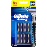 Gillette Sensor3 8'li Yedek Tıraş Bı&ccedil;ağı
