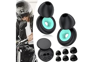 ZEILABANG KAKADI Ohrstöpsel zum Schlafen,Wiederverwendbare Silikon-ohrstöpsel,Artevive Moto Earplugs-27 Db,Silikon Ohrstöpsel zum Schlafen, Reisen, Konzentrieren, Reisen, Geräuschempfindlichkeit