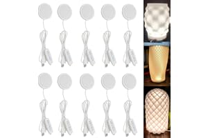 10 stycken LE 3D-skrivare, lampsats 001, för bambulab, tillbehör, set, 3 000 K–4 000 K–6 400 K, justerbar med USB 5 V, 150 cm