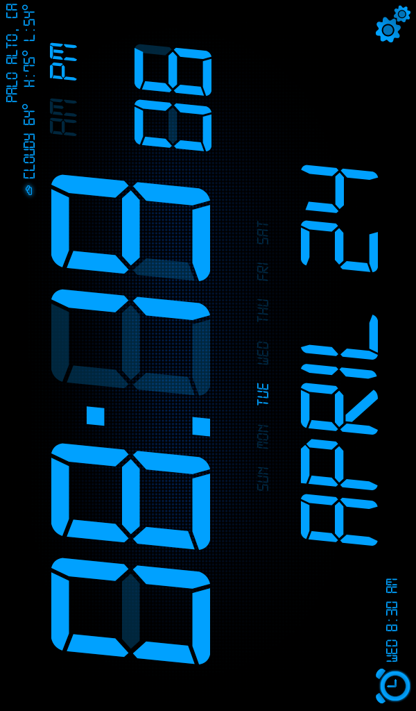 Alarm Clock, Weather, Nightstand (Kindle Tablet Edition) Amazon.co.uk