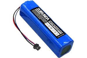 ZUIRUNDA Batterie de rechange Li-ion 14,4 V 5200 mAh pour Proscenic M7 Pro, LDS M7 Pro, M8 Pro, M7 Max, U6, Lenovo LR1, UONI V980 Max, V980 Plus