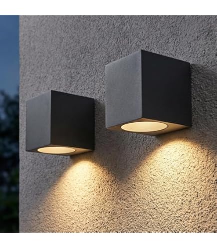 Lucande - Lampada da parete per esterni NEVIO LED/7,7W/230V IP54