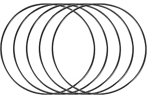 UXCELL sourcing map Packung mit 5 Nitrilkgummi O-Ringe 80mm AD 77mm ID 1,5mm Breit Dichtung