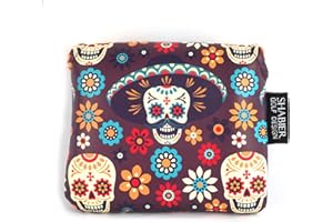 SHABIER Golf Large Mallet Headcover with Skull Design for Taylormade MySpider X Putter, MySpider Tour Putter
