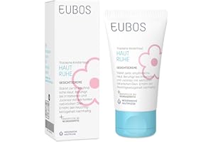 ‎EUBOS EUBOS HAUT RUHE | Gesichtscreme | Sanfte Pflege für empfindliche und trockene Kinder- und Babyhaut | Schützt und beruhigt | Hautverträglichkeit dermatologisch bestätigt | 30ml