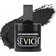 Sevich Hairline Powder 10g Large Capacity,Instantly Conceals Hair Loss,Root Touch up Powder,Hair Shadow Toppers for Women & Men Thinning Gray Hair,48H Makeup Lasting,1 Box = 2.5 Boxes,Black