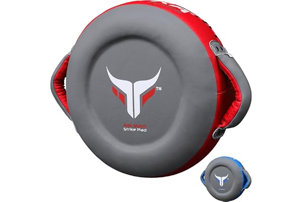 Pads de Boxe Ronds, Pad Frappe entraînement pour Coach, Pads de Boxe pour Arts Martiaux, MMA et Muay Thai, pao de Frappe pour Vitesse, précision et Concentration