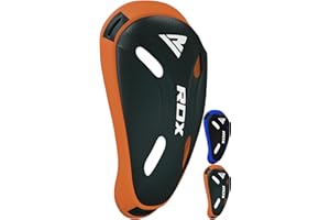 RDX Groin Cup for Muay Thai, MMA, Boxing and Training, Ventilated Protector Shield Support for Kickboxing, Martial Arts, Taekwondo, BJJ, Karate, Fighting, BJJ, Krav maga and Sparring