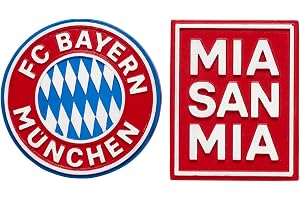 FC Bayern München magnetlogotyp set om 2