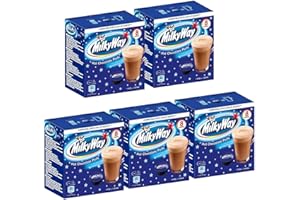 CAFFÉLUXE Chocolat chaud Milky Way compatible avec les machines Dolce Gusto, 8 capsules (pack de 5 ou 40 capsules)