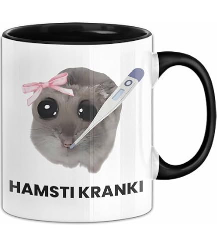 OPS Hamster-Tasse Personalisiert – Mit Spruch, 325 Ml, Geschenkidee Für Weihnachten & Geburtstag