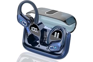 STECEi AI Language Translation Earbuds Real Time, 3-in-1 Translator Earbuds with 6 Translation Modes/164 Language, 75H Bluetooth 5.4 Headphones Translating Device for Travel/Business//Leaning, Blue