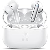 Bluetooth Kopfhörer, Kopfhörer Kabellos Bluetooth 5.4 mit 4 ENC Noise Cancelling Mics, 3D Tiefer Bass, 40Std In Ear Kabellose