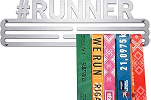 United Medals #Runner Sports Medal Hanger Display | Soporte de acero | Marco de montaje en pared