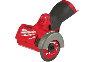 Milwaukee 2522-20 M12 Fuel 3 Inch Compact Cut Off Tool (Solo strumento nudo – Batteria e caricabatterie non inclusi), rosso