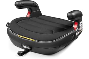 Peg Perego Viaggio 2-3 Shuttle - Licorice - fotelik dziecięcy/podwyższenie fotela samochodowego Isofix, grupa 2-3, czarny