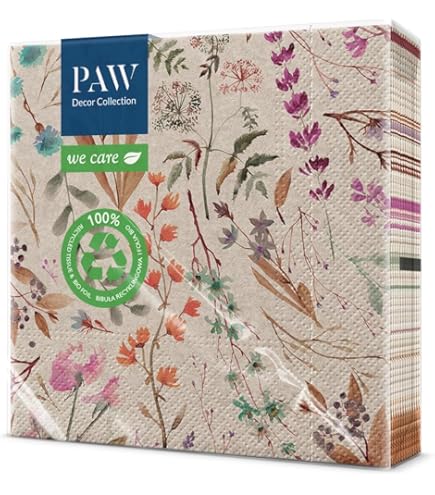 Lot De 20 Serviettes En Papier Avec Motif Hérisson Avec | WhichOne