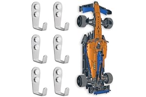 SuFunSu Crochet mural pour Lego 42141 Technic McLaren Formula 1 2022 F1, cadeaux de collection pour adultes pour voiture Lego (crochet uniquement) (crochet uniquement) (crochet 42141)