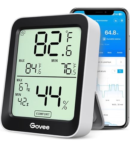 Hygromètre Numérique GERMANUS 615 - Mesure Humidité Et Température - Calibrable - °C/°F