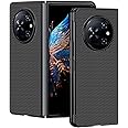 OIATROE Case for Tecno Phantom V Fold,[Heat dissipation] [Anti-fingerprint ] [Protect back camera] Ultra Silm Case Matte Material Cover for Tecno Phantom V Fold -Black texture