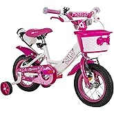 Actionbikes Kinderfahrrad Daisy | 12 Zoll / 16 Zoll / 20 Zoll - V-Brake Bremsen - Schutzblech v. und h. - Kinder Fahrrad für 
