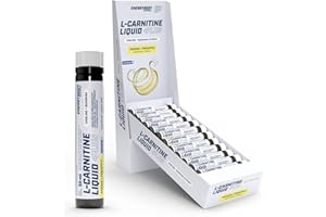 ‎ENERGYBODY Energybody® L-Carnitine Liquid Plus - 20x30ml - L Carnitin Liquid mit Cholin & Guarana/Nahrungsergänzung für einen normalen Fettstoffwechsel