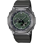 Casio GM-2100B-3ADR Kol Saati, G-Shock, Analog/Digital, Siyah, Erkek
