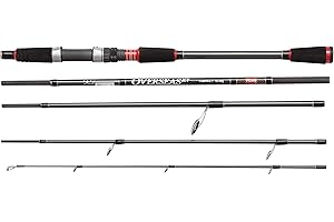 PENN Overseas XT Labrax - Canna da pesca da viaggio per spigola, spigola marina, guide Fuji Alconite, custodia protettiva per il trasporto