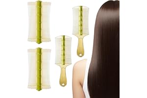 GUEGINE Dandruff Comb 4 Piece Set Lice Combs, Head Lice Comb to Smooth Hair, for Removing Fleas, Lice, Dandruff and Tangles, Suitable for Men and Women with Long Hair and Dandruffs