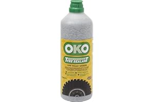 GREENSTAR - Flacon Anti-Crevaison Préventif Et Curatif OKO VERT - 1,25 L Avec Outil De Démontage Et Flexible - Pour Pneus Tubeless Et Avec Chambre À Air - Application Non Routières