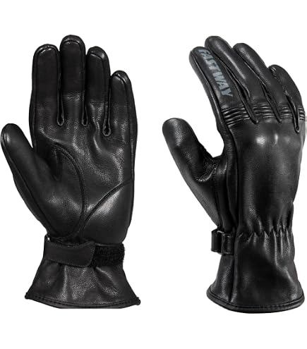 PROANTI Motorradhandschuhe Racing Leder Motorrad Handschuhe (Gr. M-XL, Weiß)- XXL Auto & Motorrad