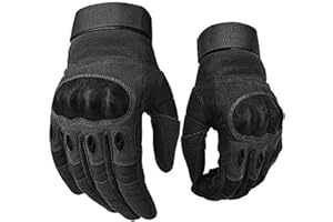 GEARX Guantes de Moto Viper, protección Corta de Nudillos de Verano, Caza, Escalada, Ciclismo, Patinaje al Aire Libre, Senderismo, Trabajo Industrial