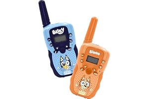 OTL Technologies BL1078 Bluey Wireless Rechargeable Walkie Talkie Set