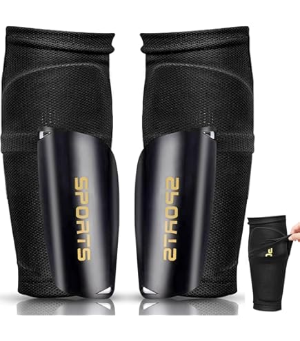 Keeperking Parastinchi Calcio Per Adulti Ragazzi Bambini Calcio Calze - Foto 12