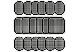 TAIKUU 18 Pièces Électrode de Ceinture,Compatible avec Abs Series, Électrode de Rechange pour Ceintures Musculation Abdominales