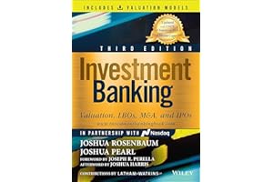 Investment Banking: Valuation, LBOs, M&A, and IPOs (Book + Valuation Models) (Wiley Finance)