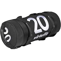 VirtuFit Power Bag 10 Kg – Sacco Pesante Per Crossfit E Allenamento Funzionale, Maniglie Antiscivolo E PVC Resistente