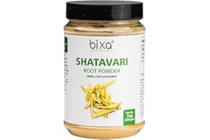 BIXA BOTANICAL Shatavari Powder (Asparagus Racemosus) | for Breastfeeding Natural Women Health Tonic | Herbal Supplement Females | (200g / 7 Oz) | Uterine Tonic | Promotes Strength | Non GMO | Gluten Free