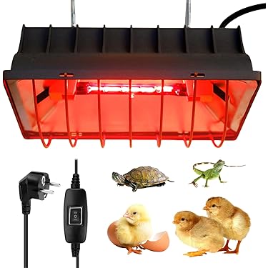 Eider Infrarood warmtelamp/warmtestraler 150 watt - set met twee lampen