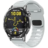Teknoft 22mm ile Uyumlu Saatler i&ccedil;in Rugged Model 46mm Silikon Kordon HUAWEI Watch (GT6 Pro/GT6/GT5 Pro/GT5/GT4/Watch 4 Pro/G