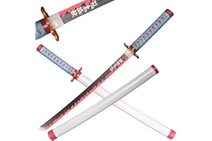 ‎SWORD VALLEY Sword Valley Japanisches Holz-Anime-Samurai-Schwert-Cosplay Schwert 78 cm-Holzschwert- Wooden Cosplay Schwert, Vielfältige Modelle auswählen