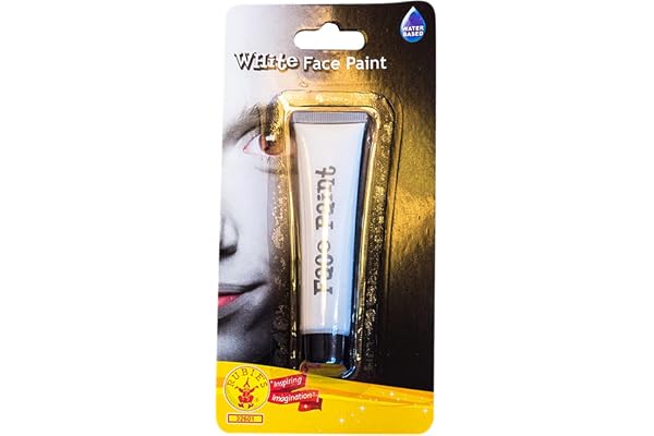 RUBIE'S - Tube de Peinture Blanche pour Visage - I-32601